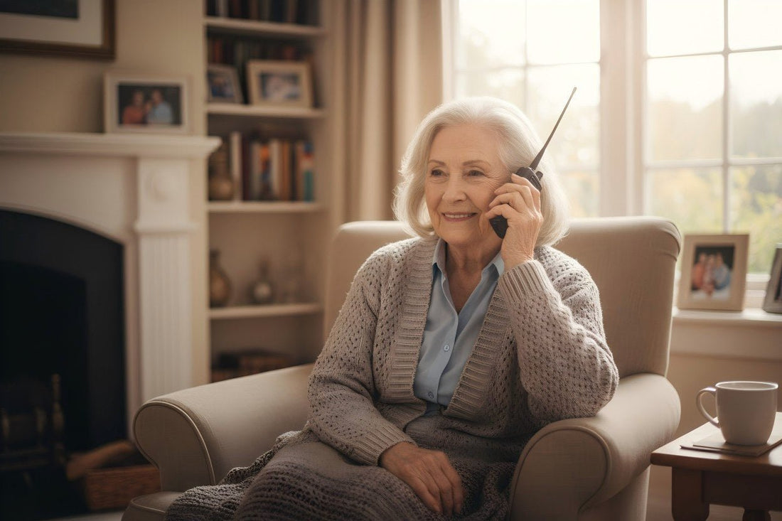 Why Walkie-Talkies Are the Best Emergency Communication Tool for Elderly Parents - XOTODREM-Radio