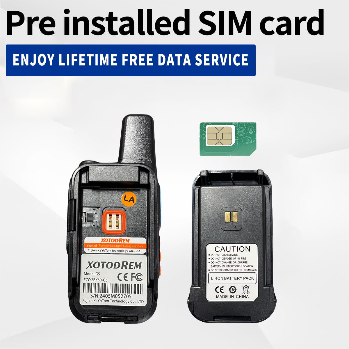 Clearance Sale! Limited Stock, While Supplies Last.  4G LTE PoC two‑way radios are now 20% off! We sincerely thank all new and existing customers for your strong support of XOTODREM.