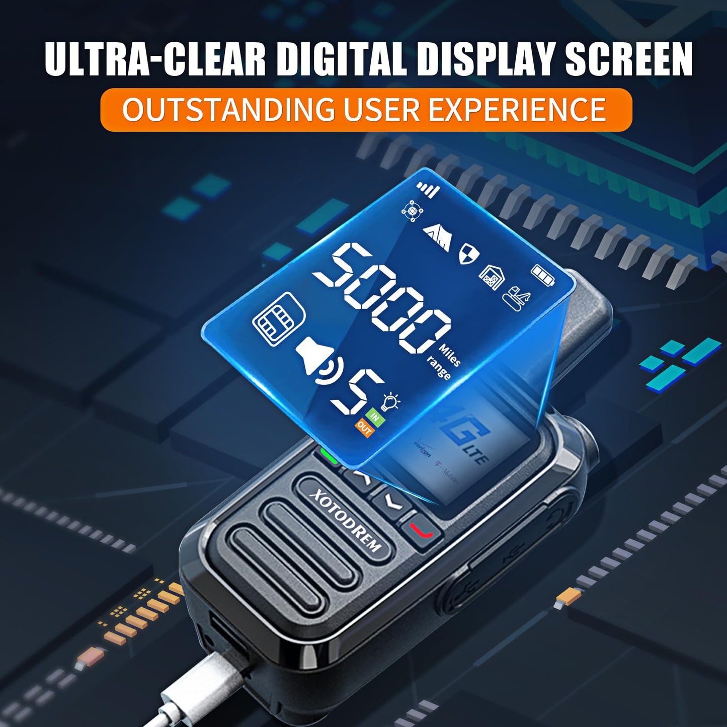 Clearance Sale! Limited Stock, While Supplies Last.  4G LTE PoC two‑way radios are now 20% off! We sincerely thank all new and existing customers for your strong support of XOTODREM.