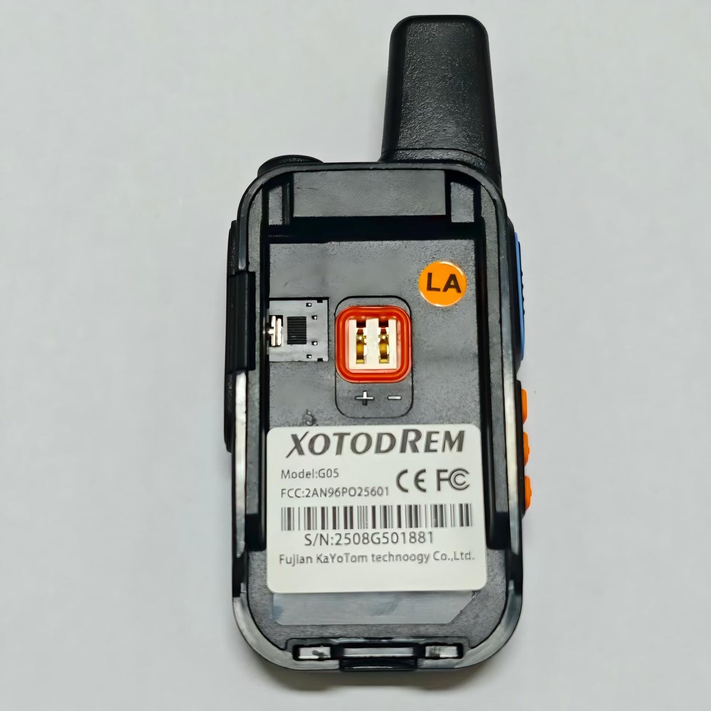 XOTODREM 4G LTE PoC Walkie Talkies – Nationwide PTT Radios (2 Pack)