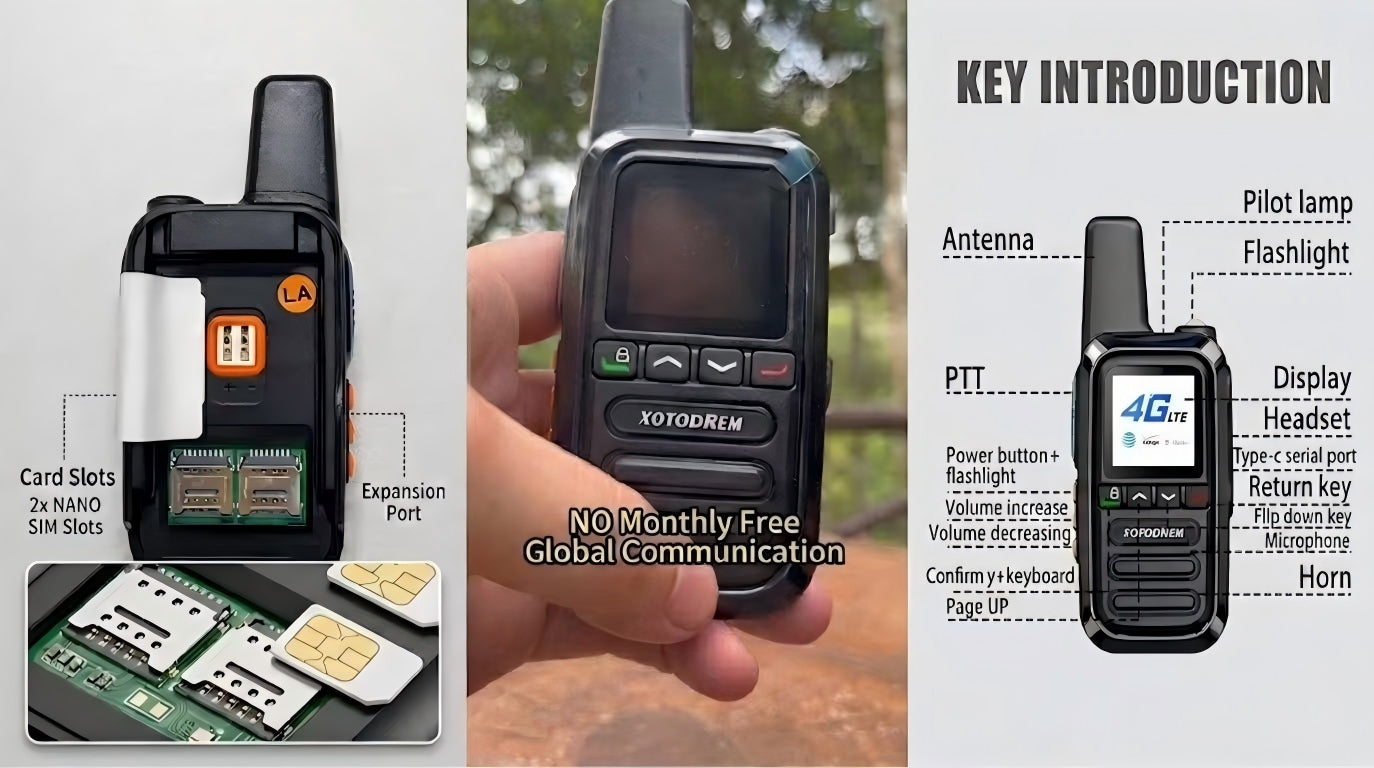 Load video: Real buyer review of XOTODREM 4G LTE PoC walkie talkie - honest customer feedback video